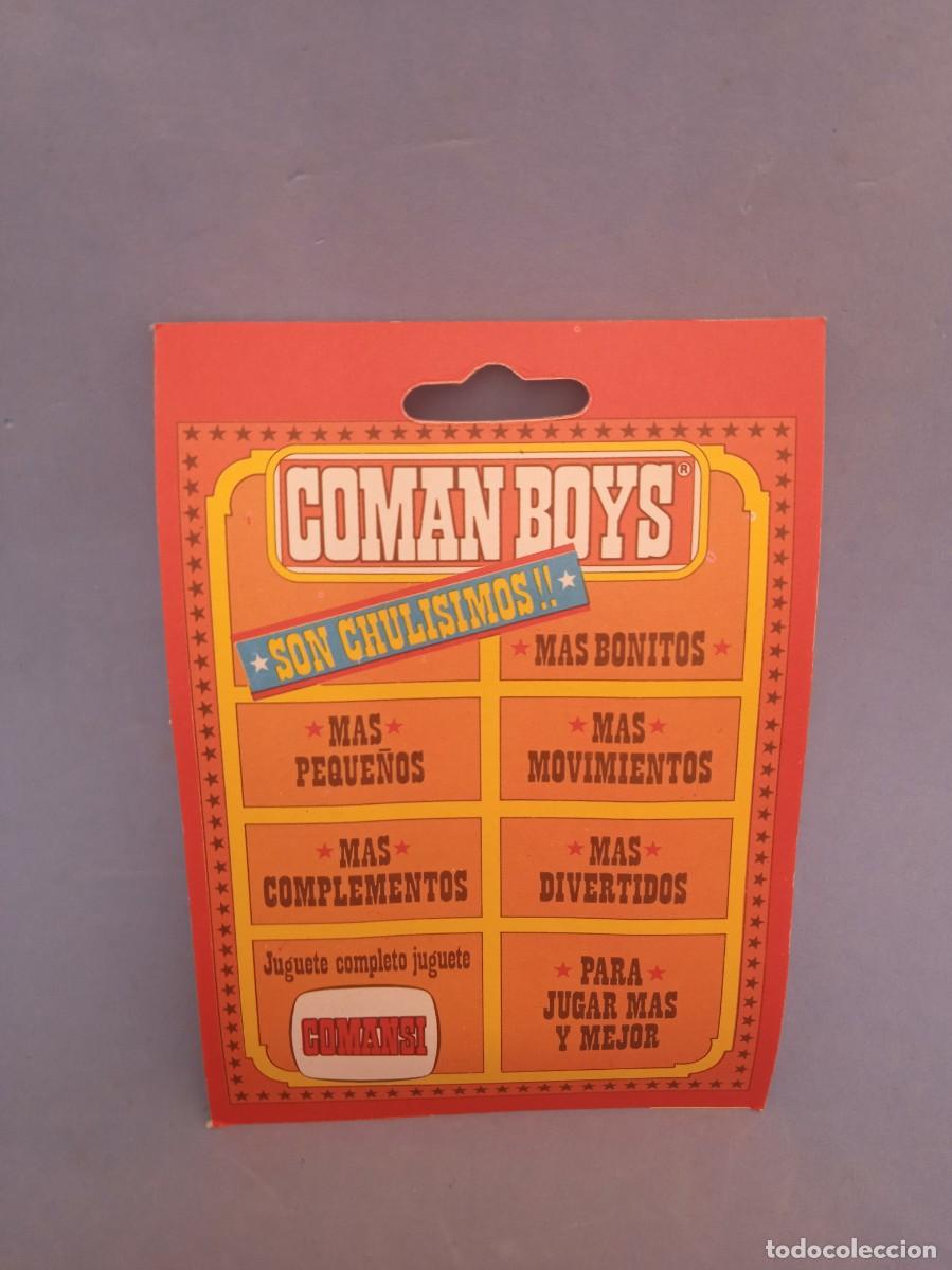 Figuras Coman boys antiguas: COMANSI: FIGURA OESTE INDIO COMAN BOYS - Foto 2