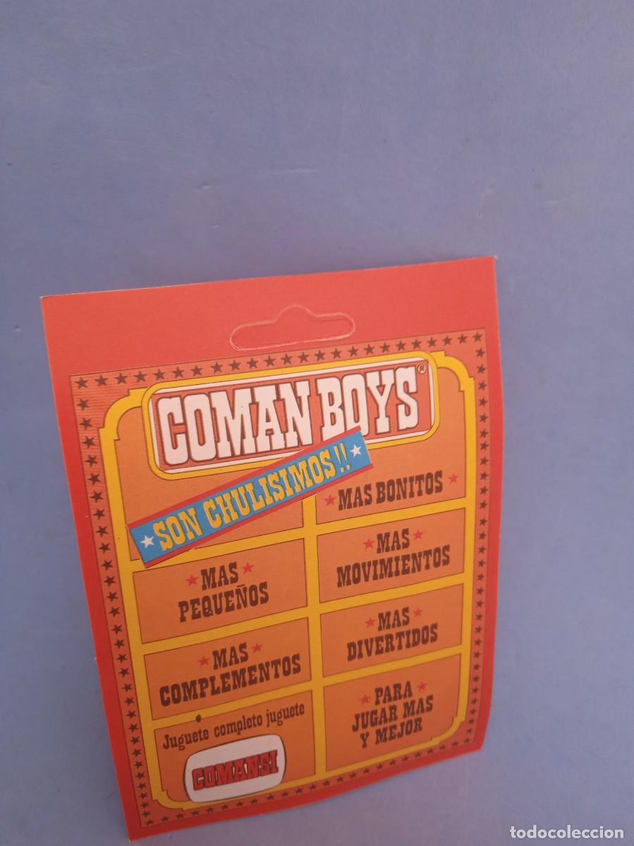 Figuras Coman boys antiguas: COMANSI: FIGURA OESTE INDIO COMAN BOYS - Foto 2