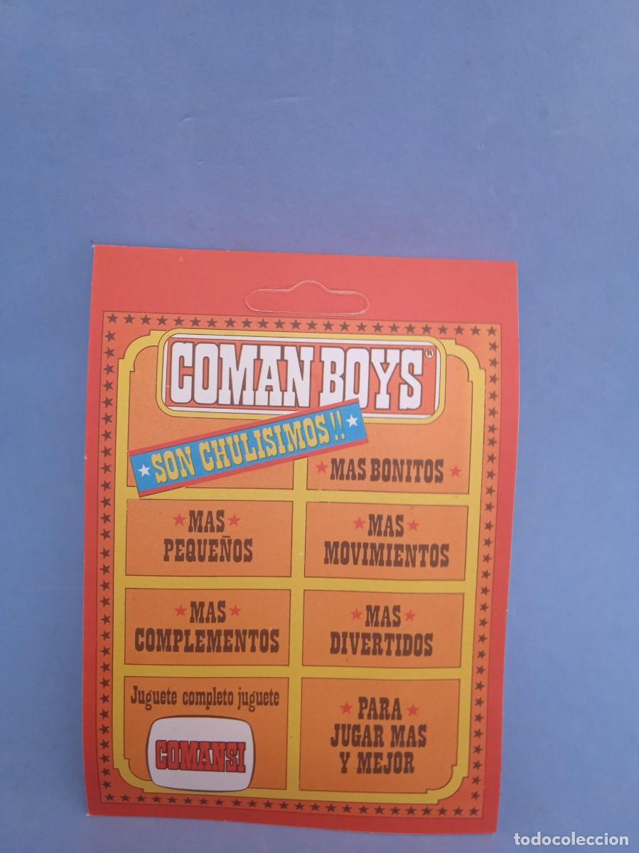 Figuras Coman boys antiguas: COMANSI: FIGURA OESTE INDIO COMAN BOYS - Foto 2