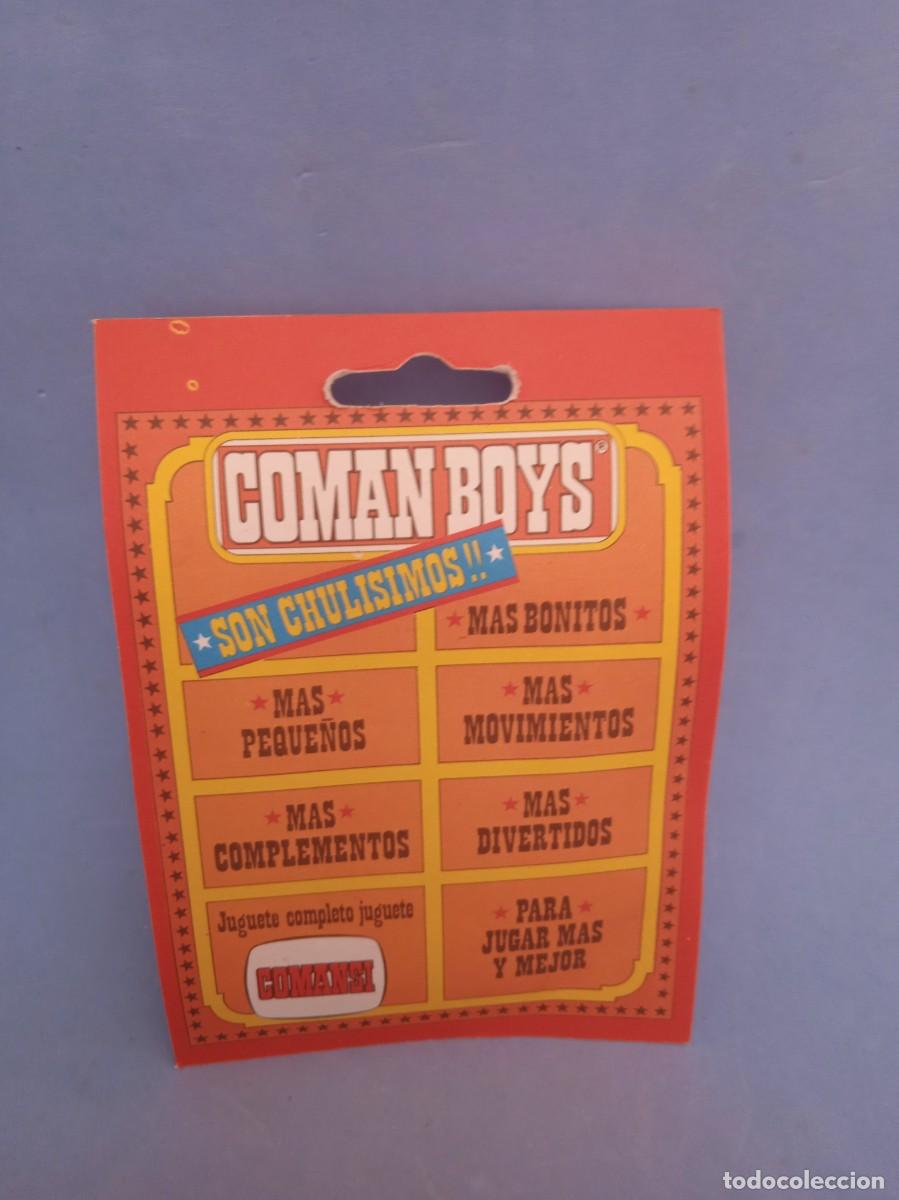 Figuras Coman boys antiguas: COMANSI: FIGURA OESTE INDIO COMAN BOYS - Foto 2