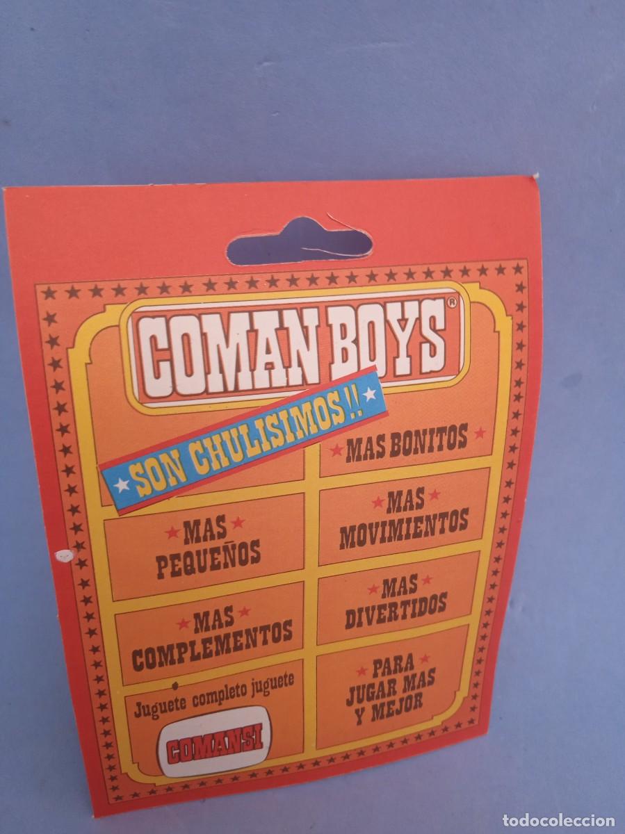 Figuras Coman boys antiguas: COMANSI: FIGURA OESTE INDIO COMAN BOYS - Foto 2