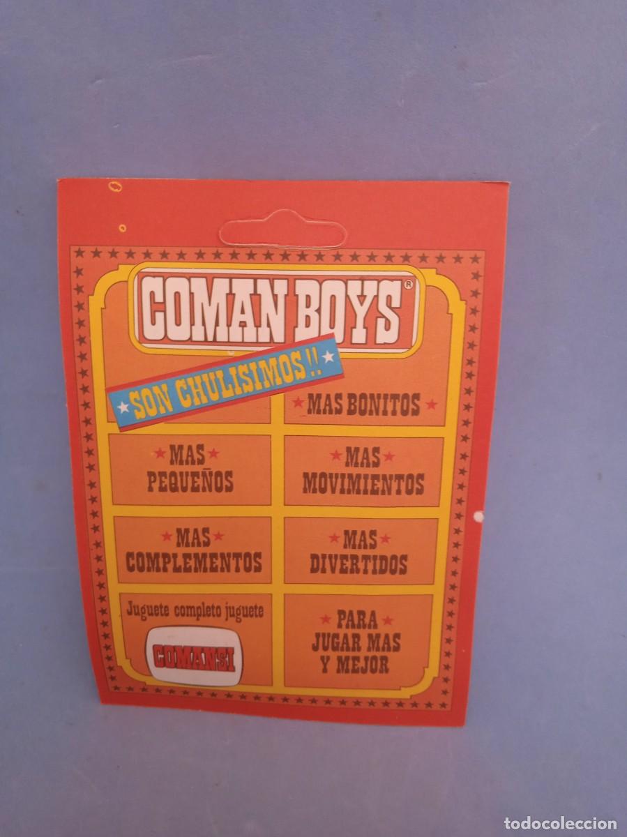 Figuras Coman boys antiguas: COMANSI: FIGURA OESTE INDIO COMAN BOYS - Foto 2