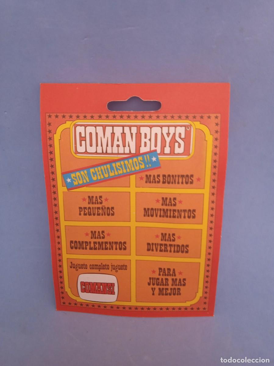 Figuras Coman boys antiguas: COMANSI: FIGURA OESTE INDIO COMAN BOYS - Foto 2