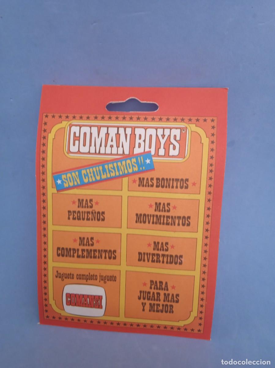 Figuras Coman boys antiguas: COMANSI: FIGURA OESTE INDIO COMAN BOYS - Foto 2