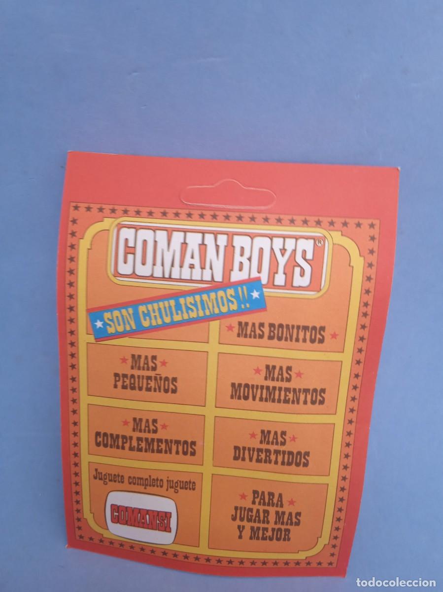 Figuras Coman boys antiguas: COMANSI: FIGURA OESTE INDIO COMAN BOYS - Foto 2