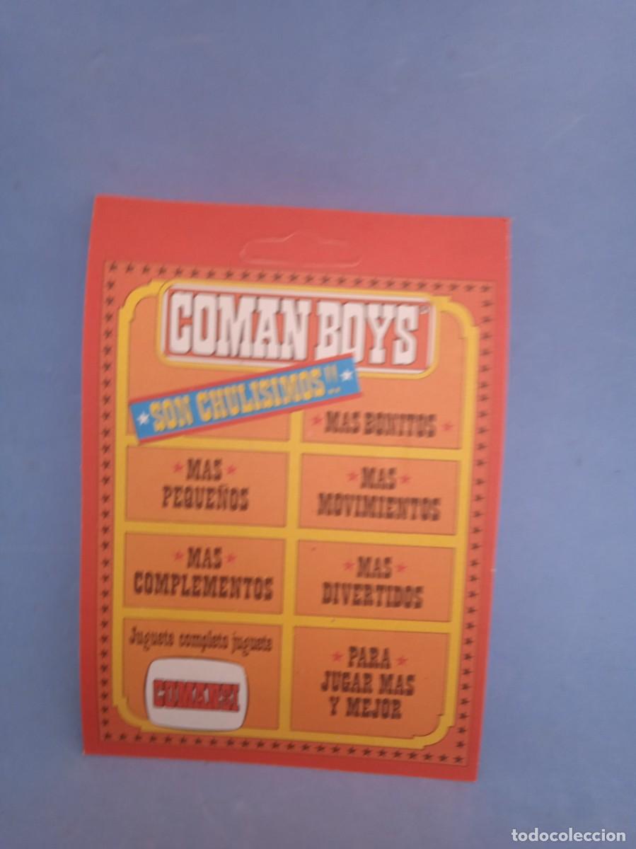 Figuras Coman boys antiguas: COMANSI: FIGURA OESTE INDIO COMAN BOYS - Foto 2