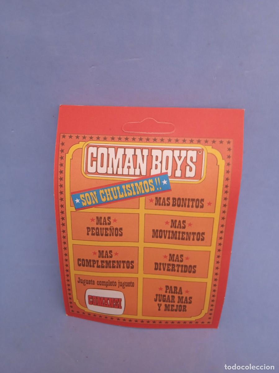 Figuras Coman boys antiguas: COMANSI: FIGURA OESTE INDIO COMAN BOYS - Foto 2