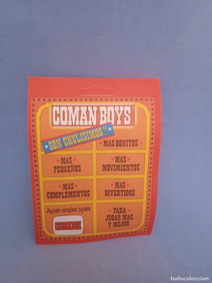 Figuras Coman boys antiguas: COMANSI: FIGURA OESTE INDIO COMAN BOYS - Foto 2