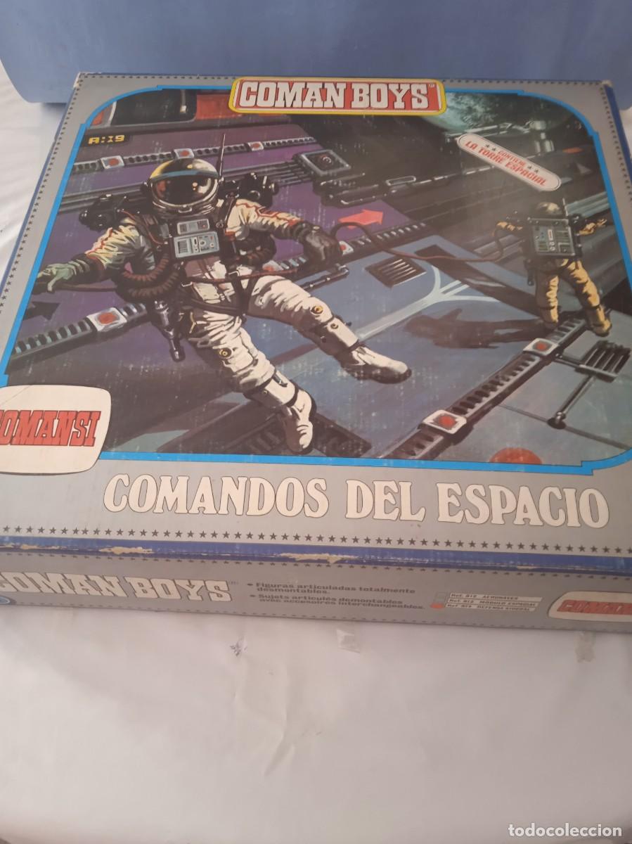 Figuras Coman boys antiguas: COMANSI: SET FIGURAS ASTRONAUTA, COMANDOS DEL ESPACIO, COMAN BOYS - Foto 1