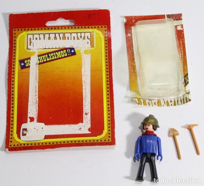 Figuras Coman boys antiguas: Coman Boys. Figura. Bombero. Ref. 677. Comansi Pedido m&iacute;nimo 6 &euro; - Foto 1