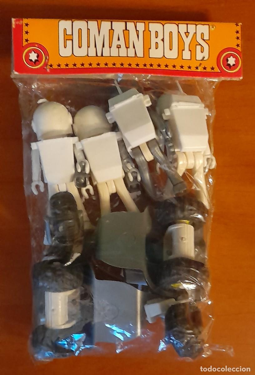 Figuras Coman boys antiguas: Coman boys espacio, figuras astronautas - Foto 2