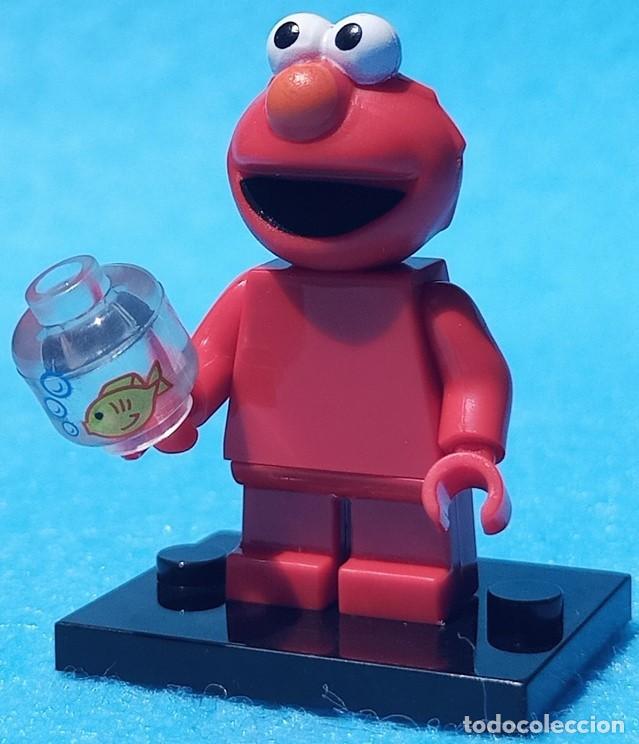Figuras Coman boys antiguas: Elmo (Rua S&eacute;samo) Lego compat&iacute;vel minifiguras - Foto 1