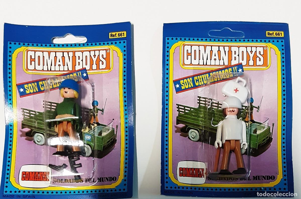 Figuras Coman boys antiguas: Lote coman boys ref 630 661 - Foto 2