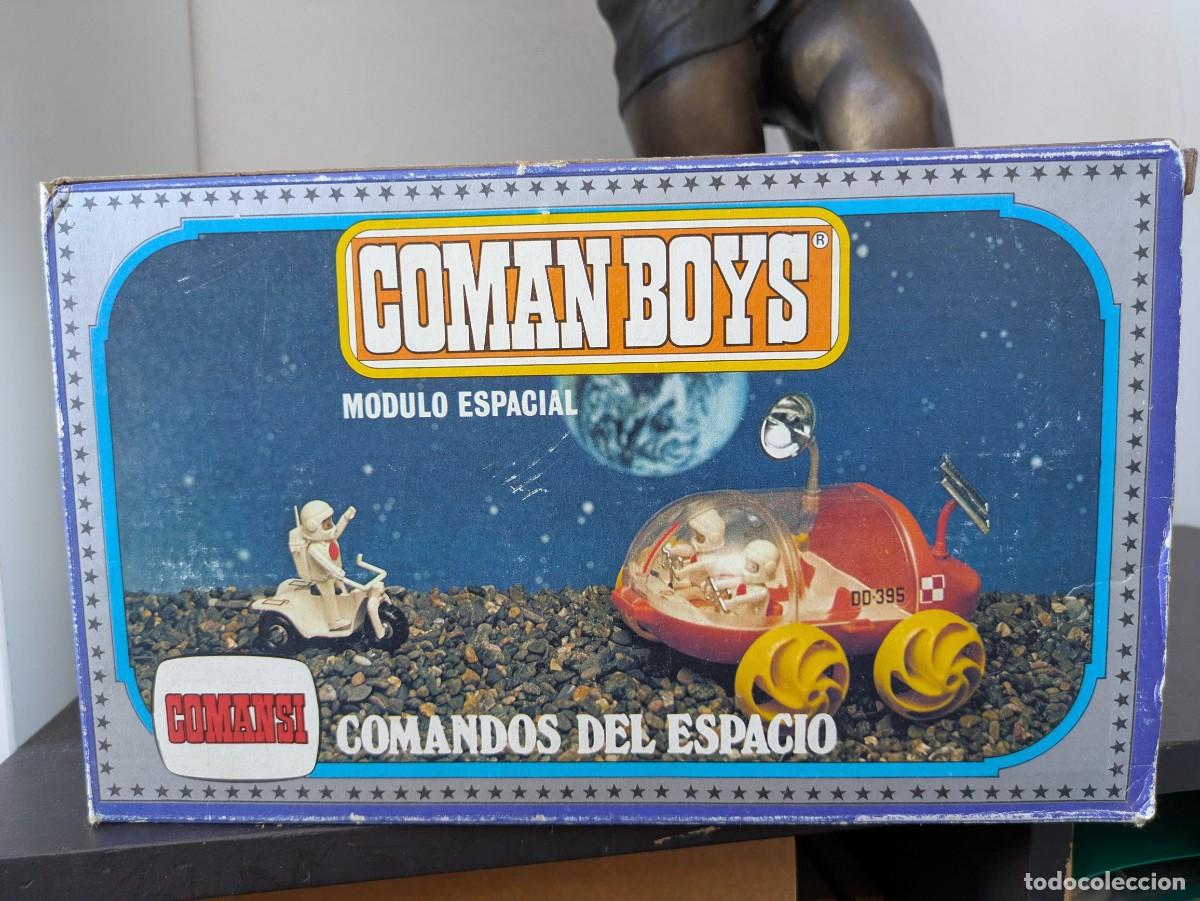 Figuras Coman boys antiguas: COMAN BOYS COMANDOS DEL ESPACIO CAJA Y AERONAVE (REF. 806). COMANSI - Foto 3