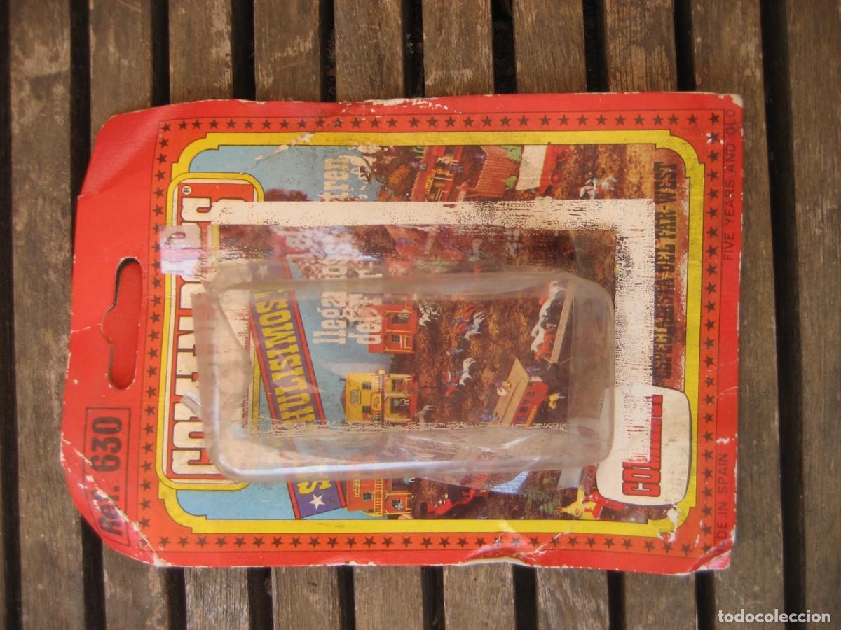 Figuras Coman boys antiguas: blister VACIO - Coman Boys Comansi . ref 630 gasolinero - Foto 4