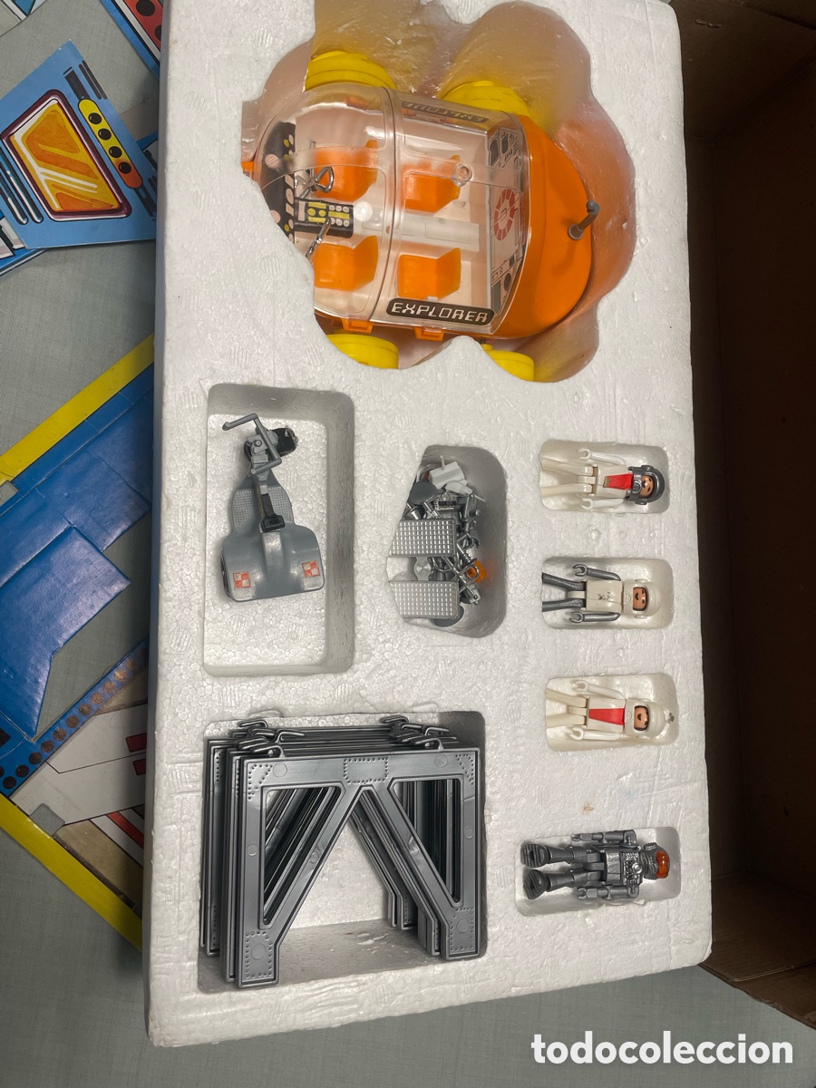Figuras Coman boys antiguas: Comansi Comandos del espacio incluye la torre espacial - Foto 3