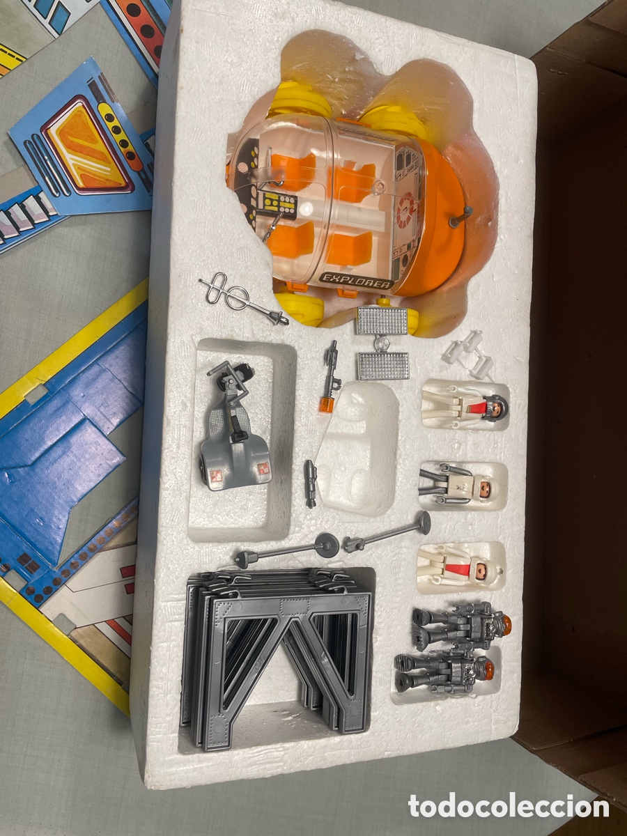 Figuras Coman boys antiguas: Comansi Comandos del espacio incluye la torre espacial - Foto 4