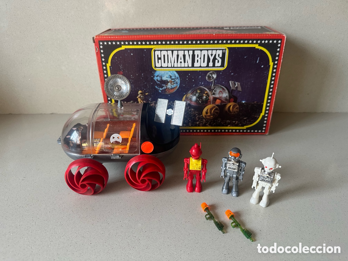 Figuras Coman boys antiguas: COMAN BOYS PIRATAS DEL ESPACIO MODULO REF. 835. - Foto 1