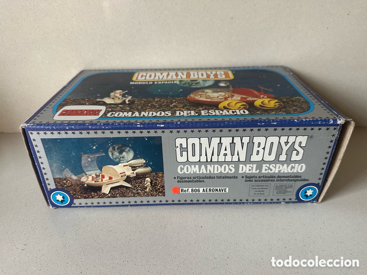 Figuras Coman boys antiguas: COMAN BOYS COMANDOS DEL ESPACIO AERONAVE REF. 806. - Foto 3