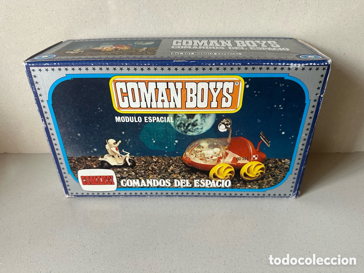 Figuras Coman boys antiguas: COMAN BOYS COMANDOS DEL ESPACIO AERONAVE REF. 806. - Foto 4