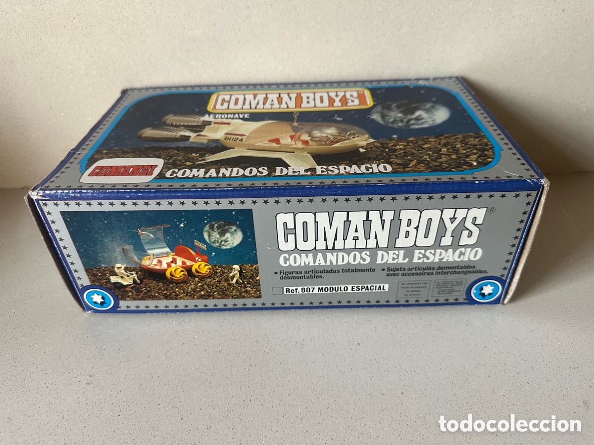 Figuras Coman boys antiguas: COMAN BOYS COMANDOS DEL ESPACIO AERONAVE REF. 806. - Foto 5