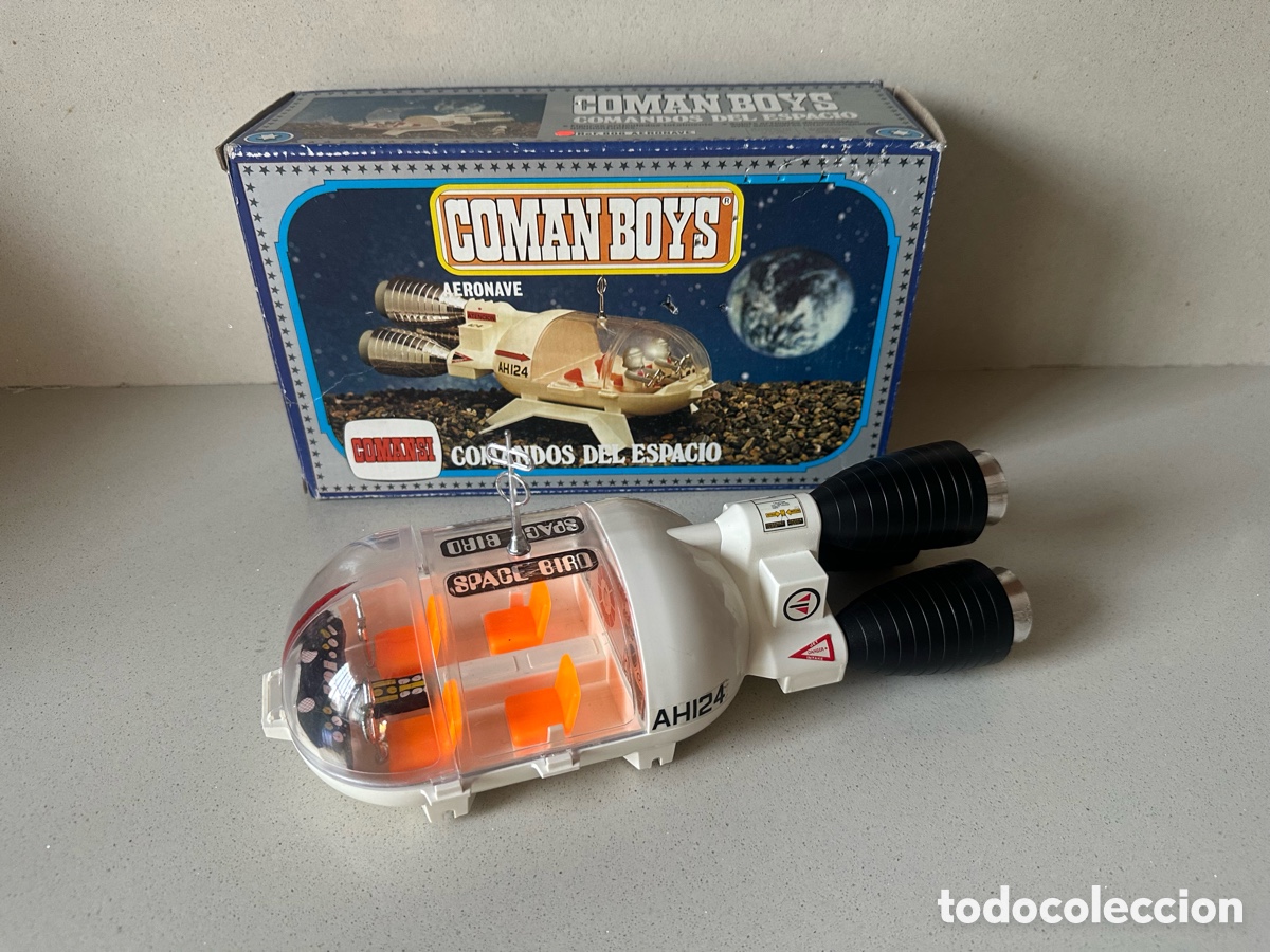 Figuras Coman boys antiguas: COMAN BOYS COMANDOS DEL ESPACIO AERONAVE REF. 806. - Foto 1