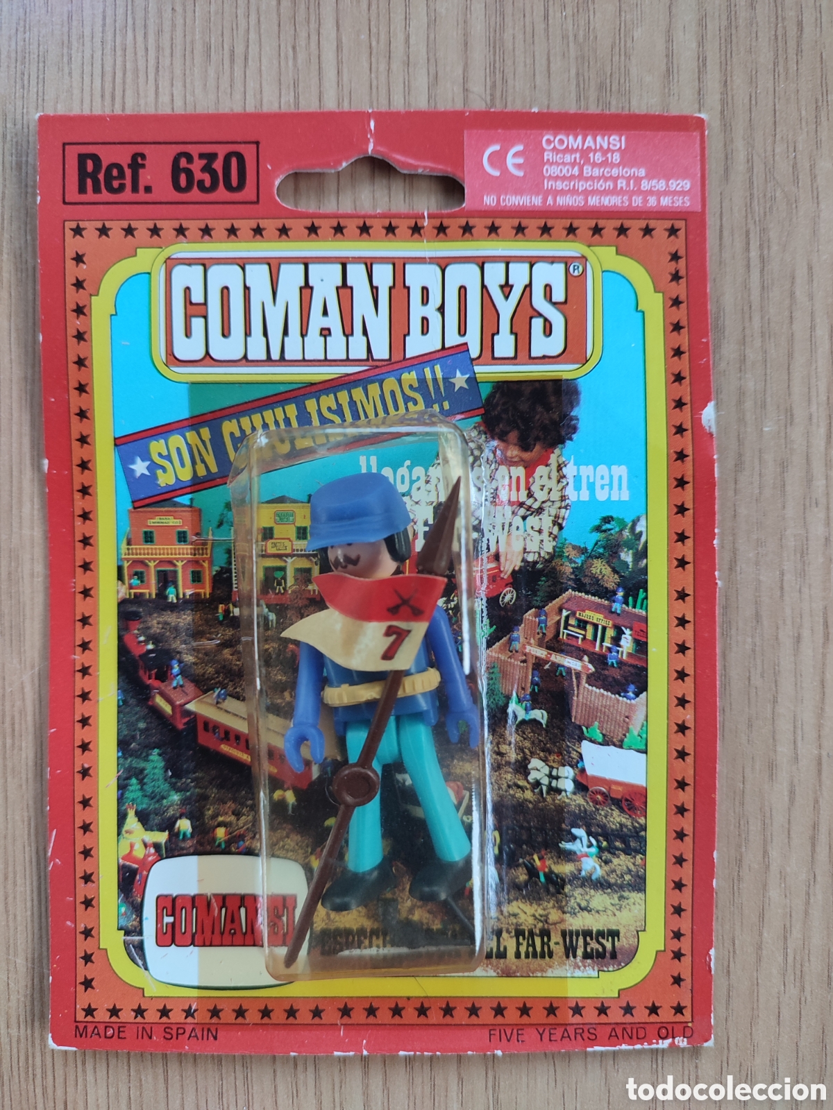 Figuras Coman boys antiguas: Coman Boys. Soldado Uni&oacute;n. Ref 630 - Foto 1