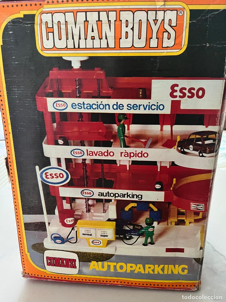 Figuras Coman Boys antiguas: Antiguo a estrenar auto parking de Coman Boys