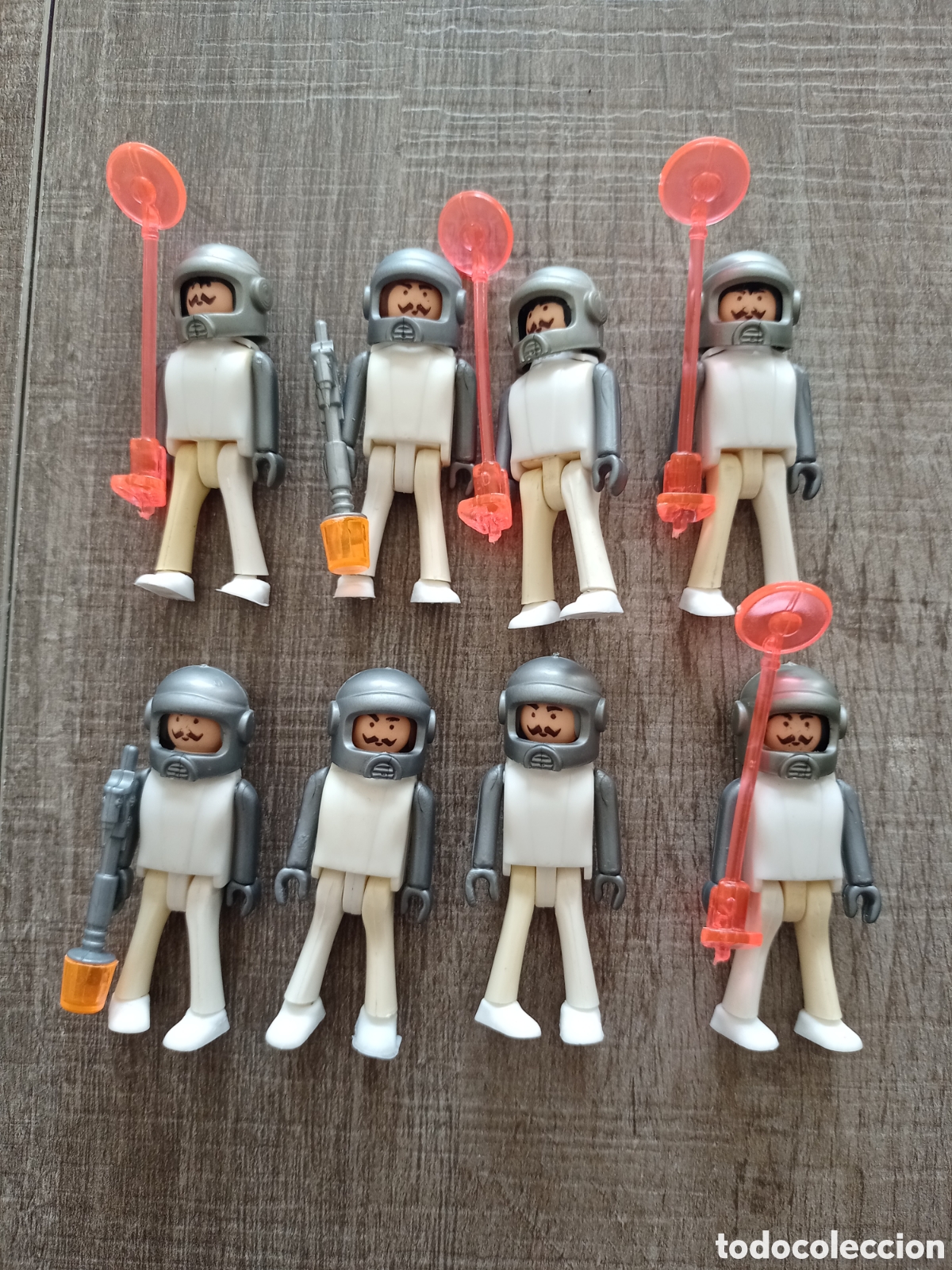 Figuras Coman boys antiguas: Lote de figuras Coman boys de comansi astronautas originales a&ntilde;os 70 80 comanboy