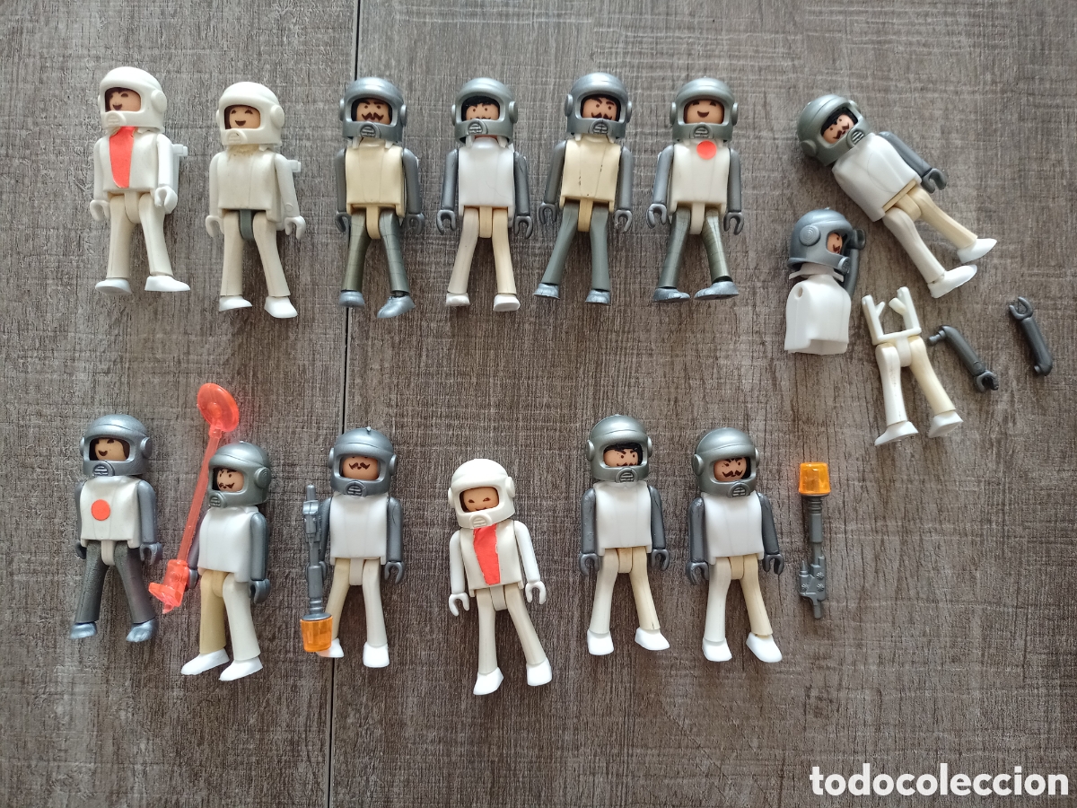 Figuras Coman boys antiguas: Lote de figuras Coman boys de comansi originales a&ntilde;os 70 80 comanboy astronautas