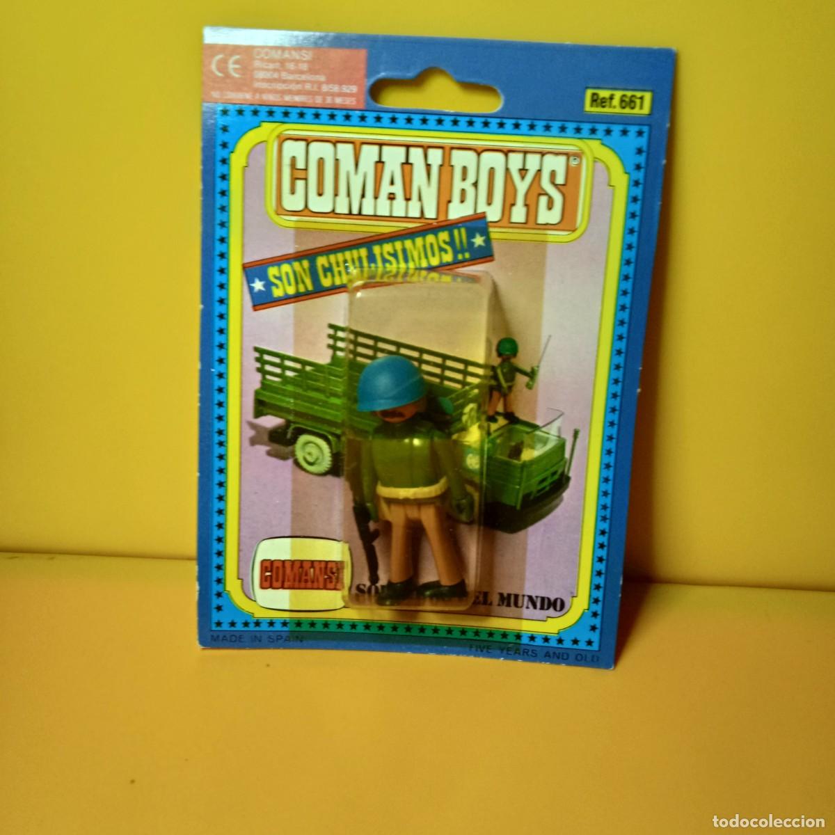 Figuras Coman boys antiguas: COMANSI: FIGURA SOLDADO COMAN BOYS - Foto 1