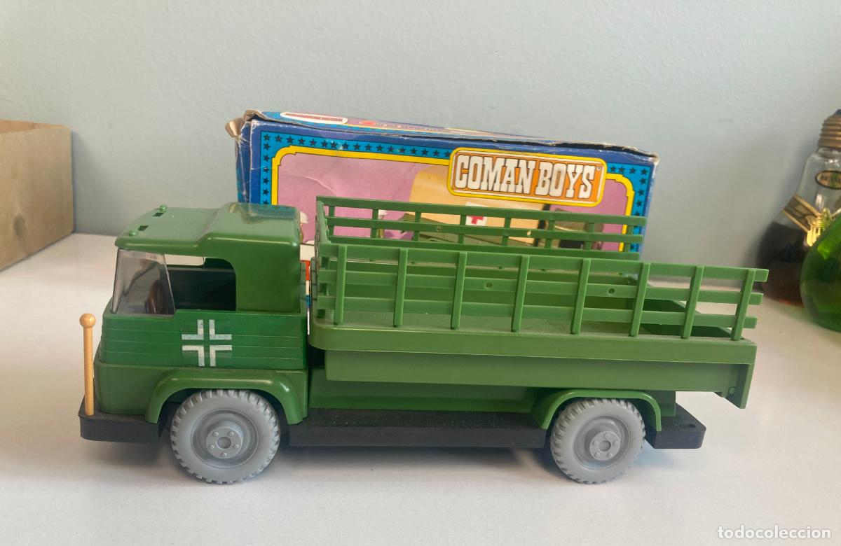 Figuras Coman boys antiguas: COMAN BOYS, CAMION ALEMAN REF.656 - SIN JUGAR EN CAJA ORIGINAL - Foto 3