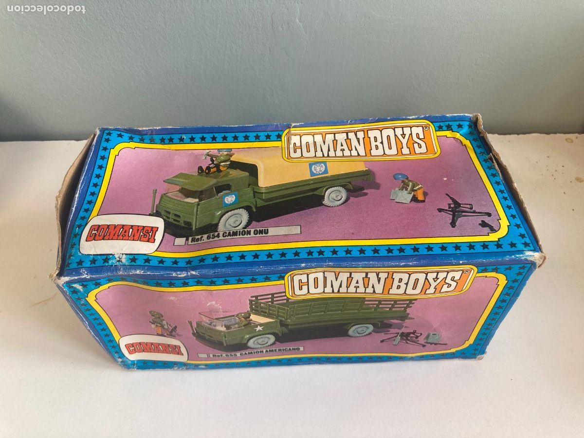 Figuras Coman boys antiguas: COMAN BOYS, CAMION ALEMAN REF.656 - SIN JUGAR EN CAJA ORIGINAL - Foto 8