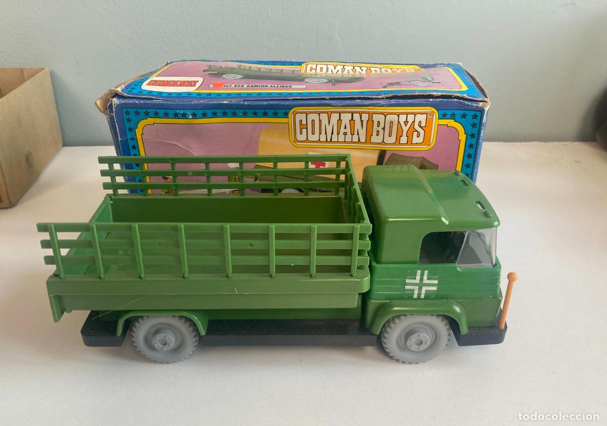 Figuras Coman boys antiguas: COMAN BOYS, CAMION ALEMAN REF.656 - SIN JUGAR EN CAJA ORIGINAL