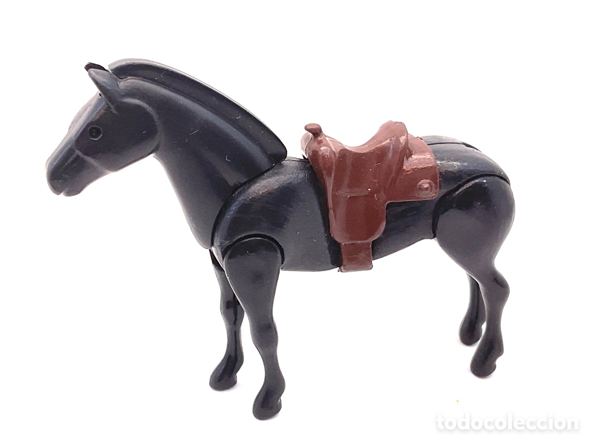 Figuras Coman boys antiguas: Antiguo Caballo Cowboy con Montura de los Coman Boys. Le falta la cola