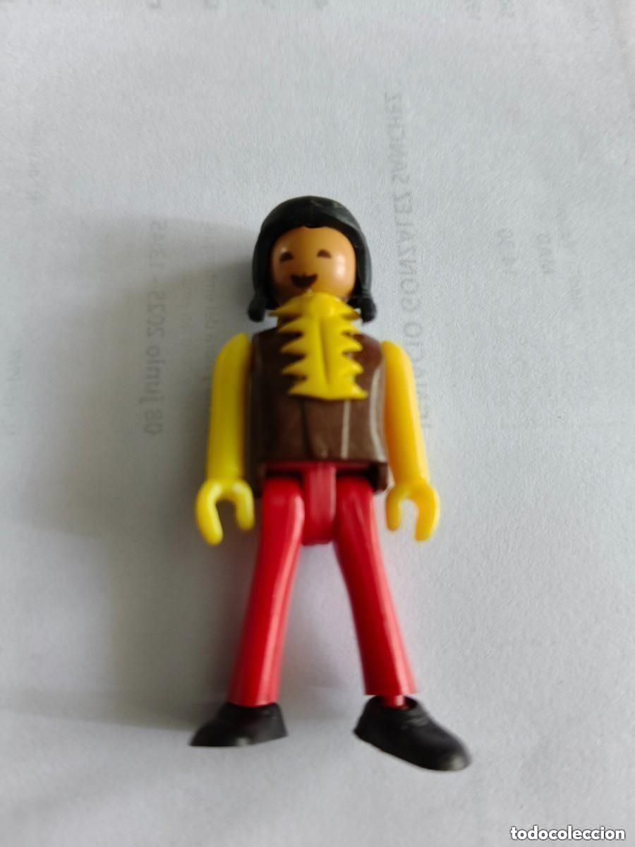Figuras Coman boys antiguas: FIGURA COMAN BOYS DE COMANSI INDIO - Foto 2