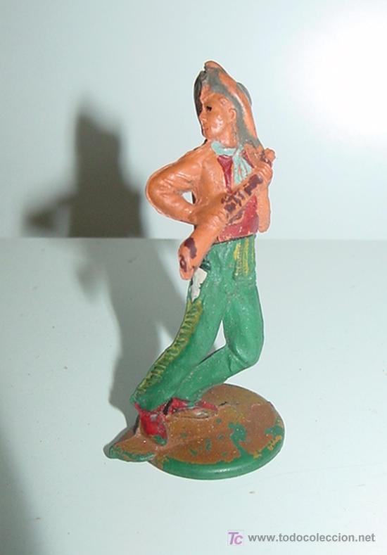 Figuras de goma y PVC: VAQUERO DE GOMA - CADA UNO MIDE 6 CMS. - Foto 1