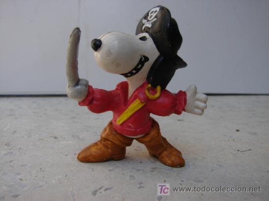 Figuras de goma y PVC: SNOOPY PIRATA - Foto 1