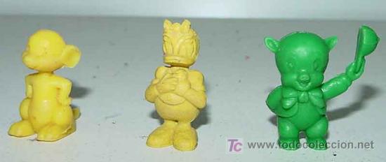 Rubber and PVC Figures: ANTIGUAS FIGURAS DE PLASTICO -TAL COMO SE VEN EN LA FOTO