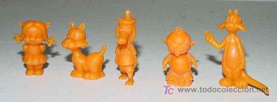 Figuras de Borracha e PVC: ANTIGUAS FIGURAS DE PLASTICO -  TAL COMO SE VEN EN LA FOTO
