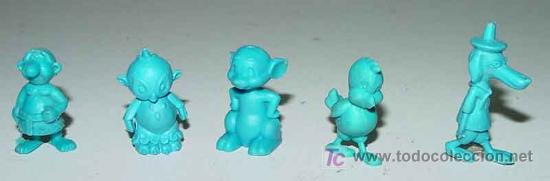 Figuras de Borracha e PVC: ANTIGUAS FIGURAS DE PLASTICO -. TAL COMO SE VEN EN LA FOTO