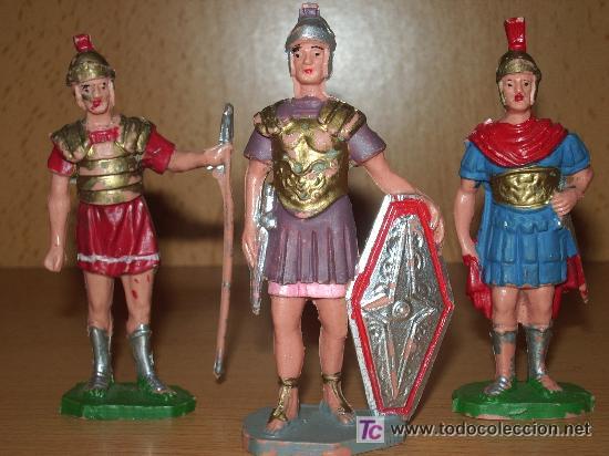 Figuras de goma y PVC: Figuras ROMANOS. - Foto 1