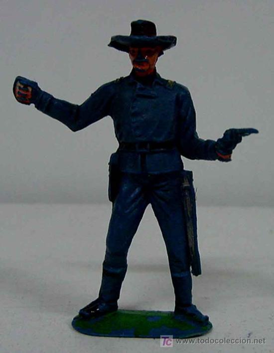 Gummi- und PVC-Figuren: ANTIGUA FIGURA DE SOLDADO DE PLASTICO - TAL COMO SE VE EN LAS F