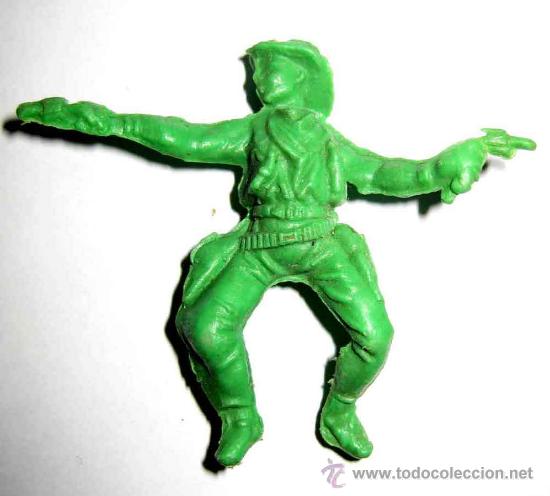 Figurines en Caoutchouc et PVC: ANTIGUA FIGURA DE COW BOY----- TAL COMO SE VE EN LAS