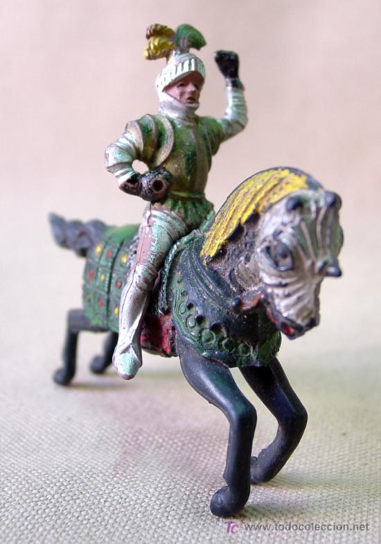 Figuras de Borracha e PVC: FIGURA GOMA MEDIEVAL CRISTIA #115 RARO