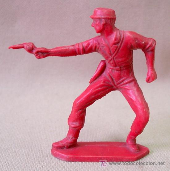 Figuras de Borracha e PVC: FIGURA EN PLASTICO YANKEE UNION SOLDIER REG ? 60s