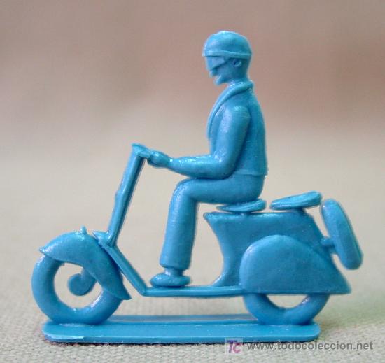 Figuras de goma y PVC: PREMIUM, SCOOTER, VESPA, LAMBRETA, FIGURA DE PLASTICO, 60S,