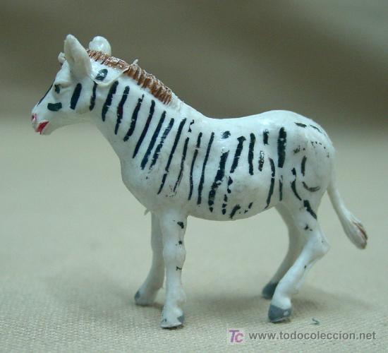 Figuras de goma y PVC: FIGURA EN PLASTICO CEBRA 60s COMANSI - Foto 2