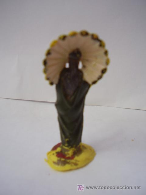 Figuras de goma y PVC: Indio pintado a&ntilde;os 70 - Foto 2