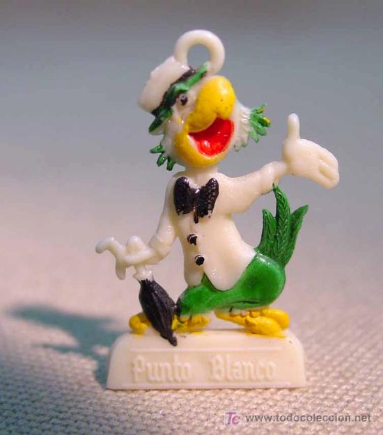 Rubber and PVC Figures: PREMIUM PUNTO BLANCO CALCETINES LORO CARIOCA